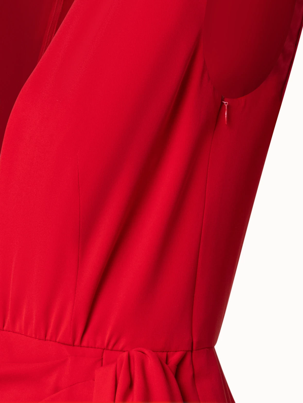 AKRIS Draped Silk Crêpe Dress - Image 4