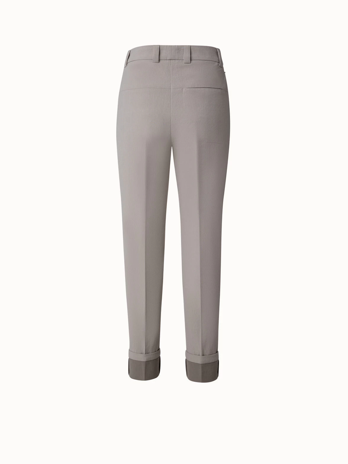 AKRIS Cotton Double-Face Tapered Pants - Image 2