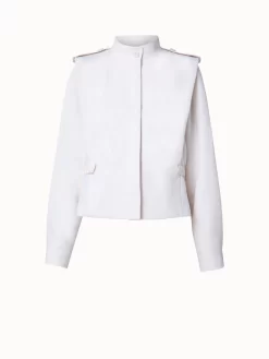 AKRIS Cotton Linen Blend Jacket