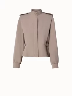 AKRIS Wool Gabardine Jacket