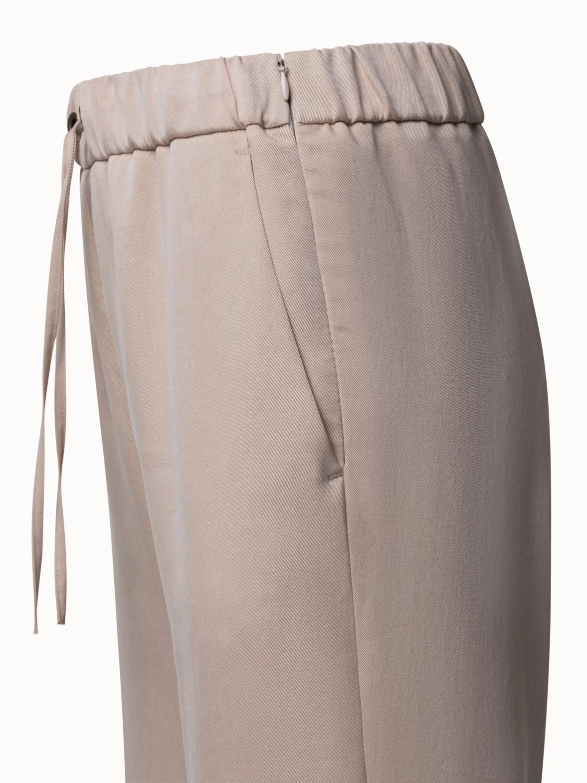 Mike Washed Lyocell Gabardine Tapered Pants - Image 3