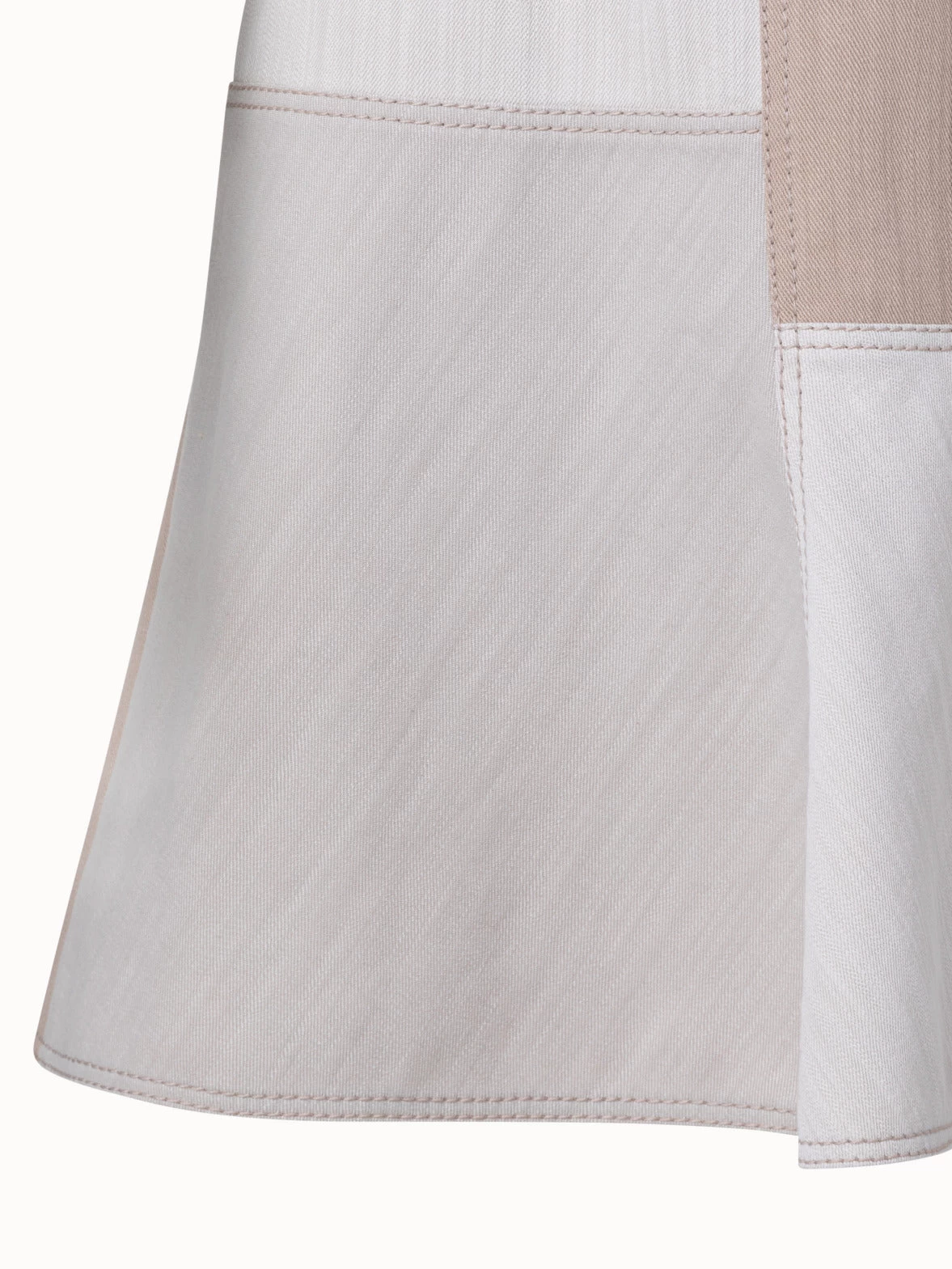 Denim Patchwork Dress - Image 4