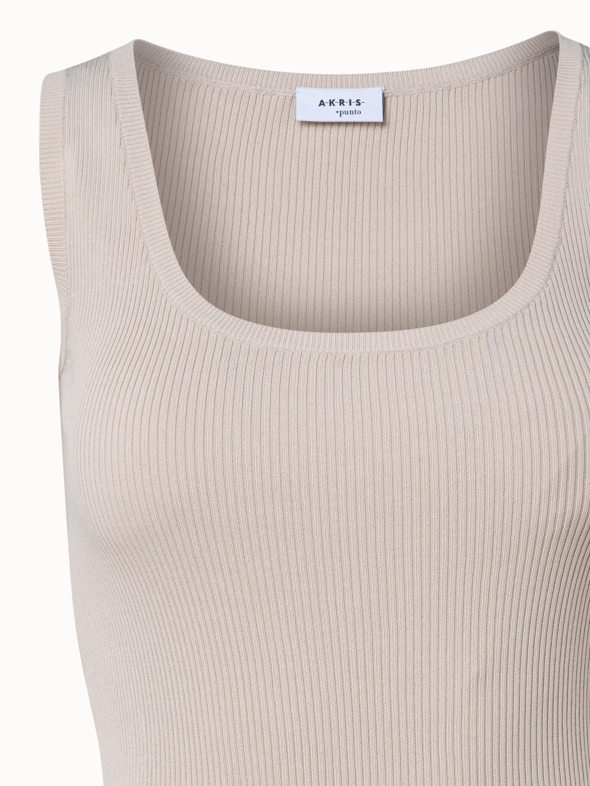 Ribbed Wool Tank Top - Image 3