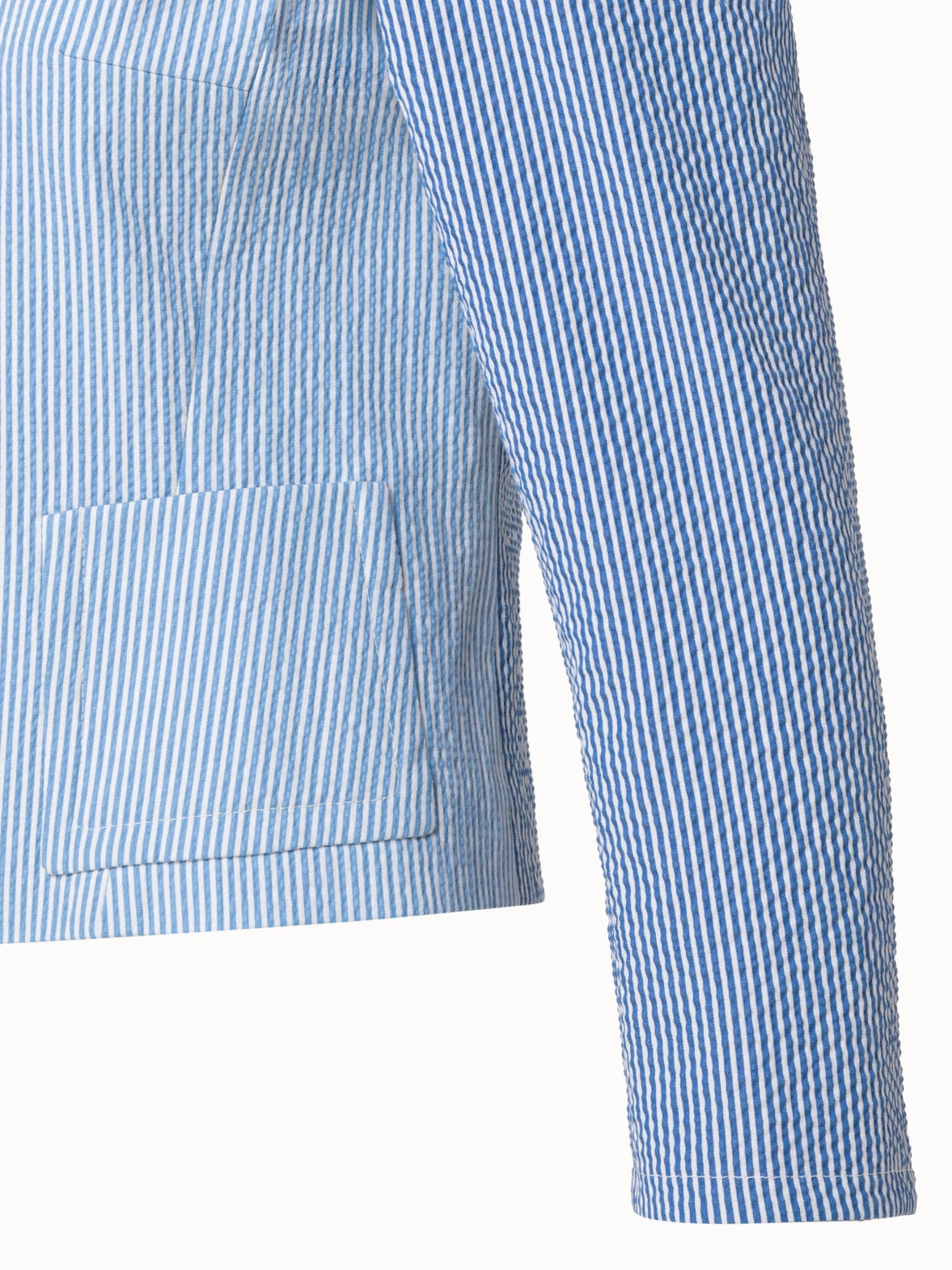 Cotton Stretch Seersucker Jacket - Image 4