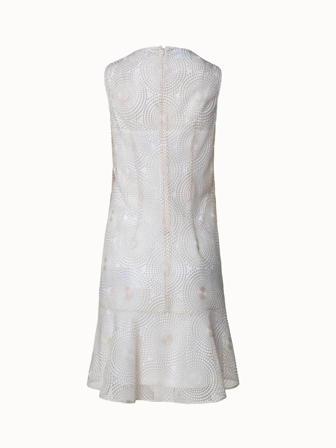 Metallic 3D Dot Embroidery Dress - Image 2