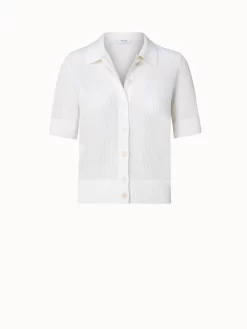 Merino Wool Crochet Knit Cardigan