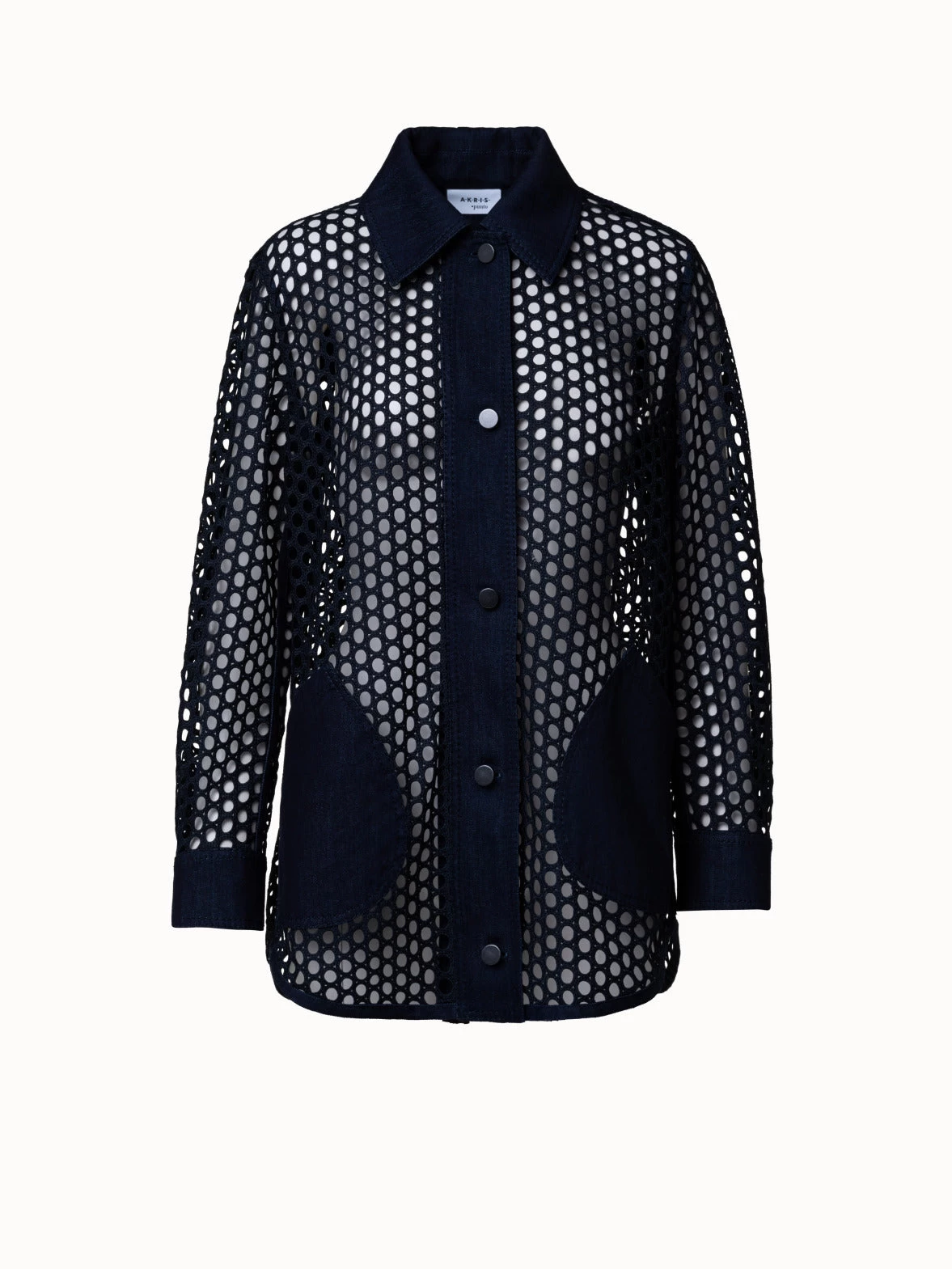 Dot Mesh Techno Embroidery Jacket