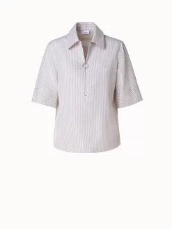 Cotton Poplin Blouse