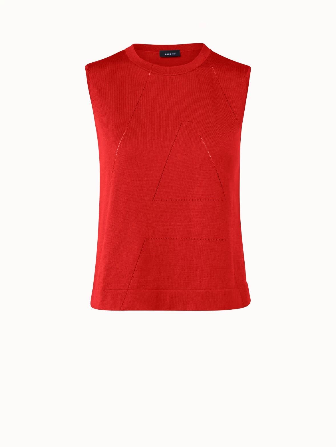 AKRIS Sea Island Cotton Knit Tank Top - Image 6