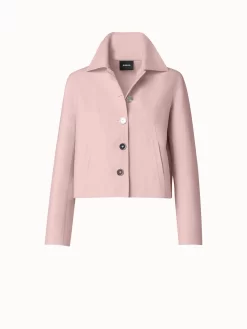 AKRIS Cotton Silk Double-Face Jacket