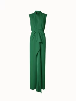 AKRIS Envers Satin Gown