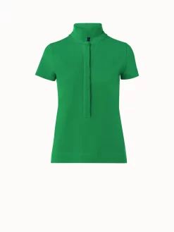 AKRIS Cotton Piqué Polo Shirt