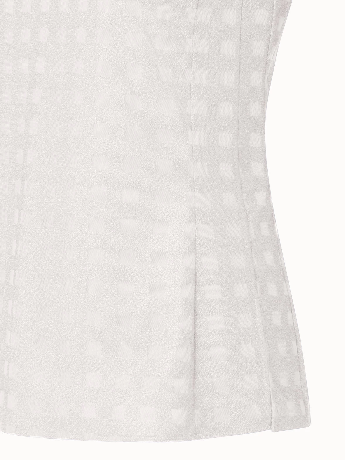 AKRIS Square Embroidery On Tulle Blouse - Image 4