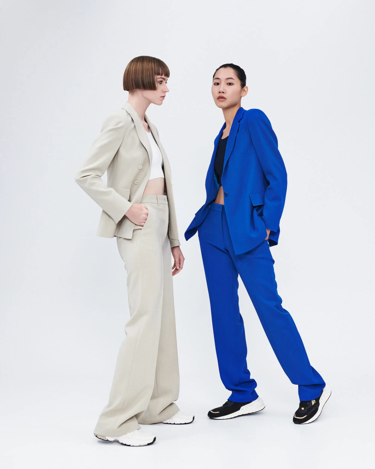 Wool Tricotine Boyfriend Blazer - Image 2