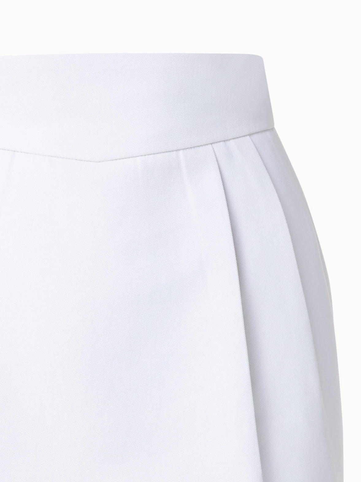 AKRIS Cotton Double-Face Short Skirt - Image 4