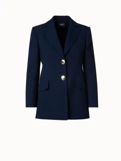 AKRIS Cotton Double-Face Jacket