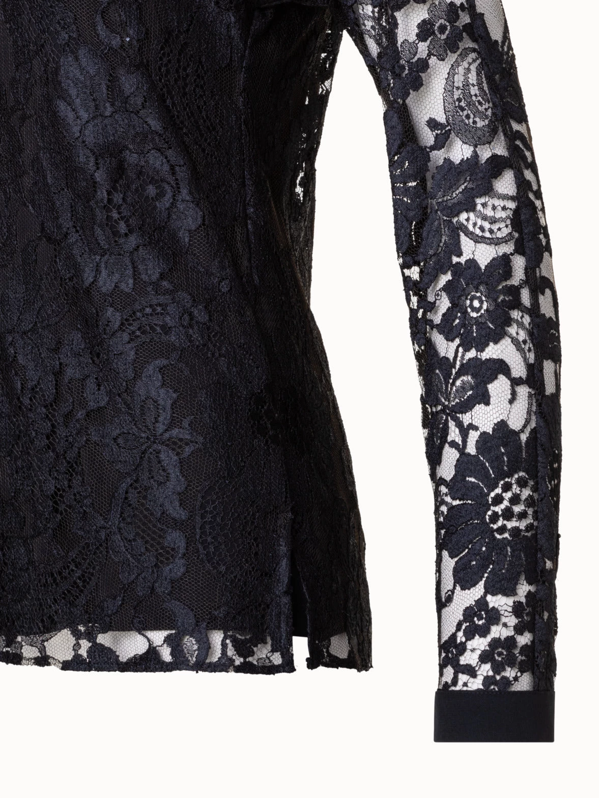 AKRIS Floral Techno Lace Blouse - Image 7