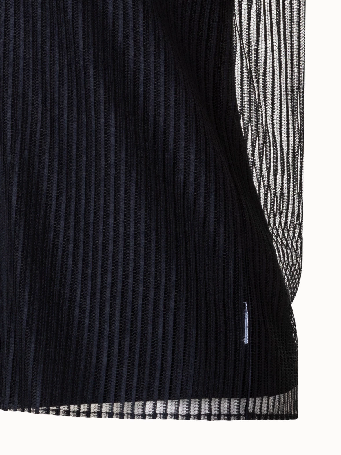 AKRIS Striped Techno Lace Blouse - Image 5