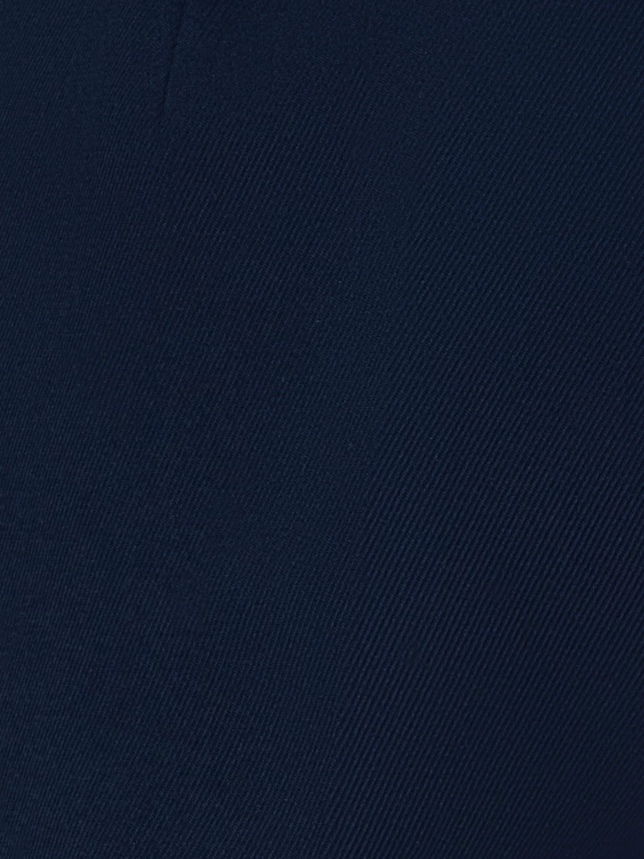 AKRIS Cotton Double-Face Pleated Tapered Pants - Image 6