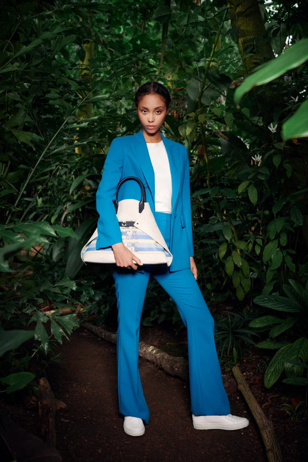 AKRIS Wool Double-Face Bootcut Pants - Image 2