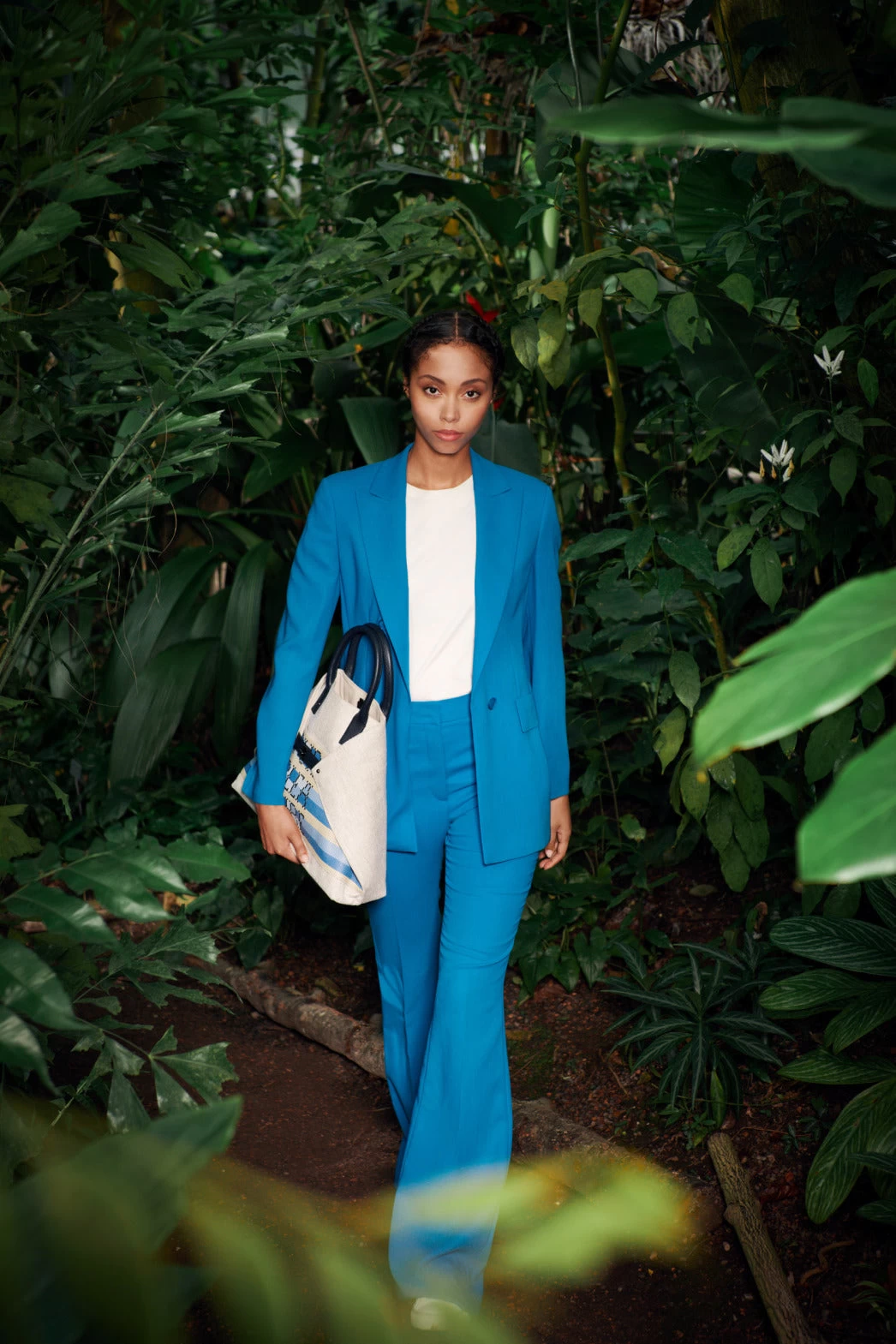 AKRIS Wool Double-Face Bootcut Pants - Image 3