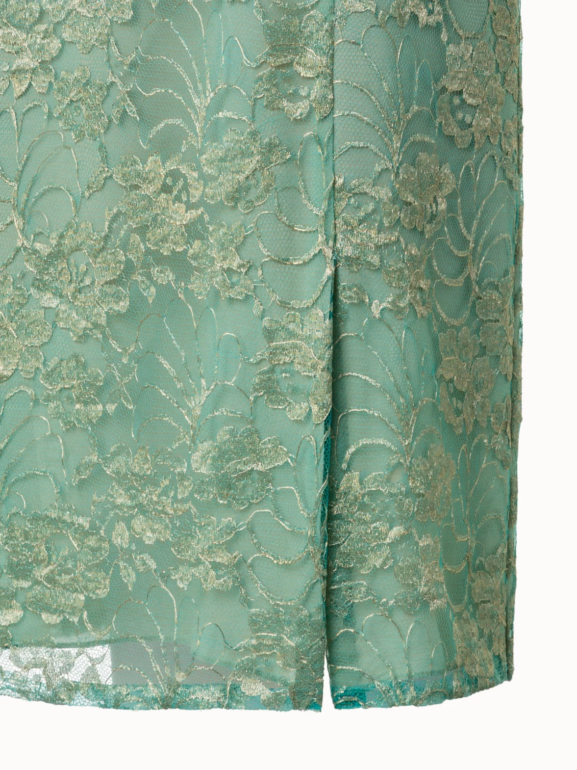 AKRIS Floral Techno Lace Dress - Image 4