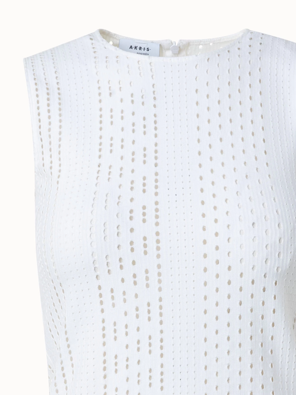 Perforated Stretch Jersey Top - Image 3