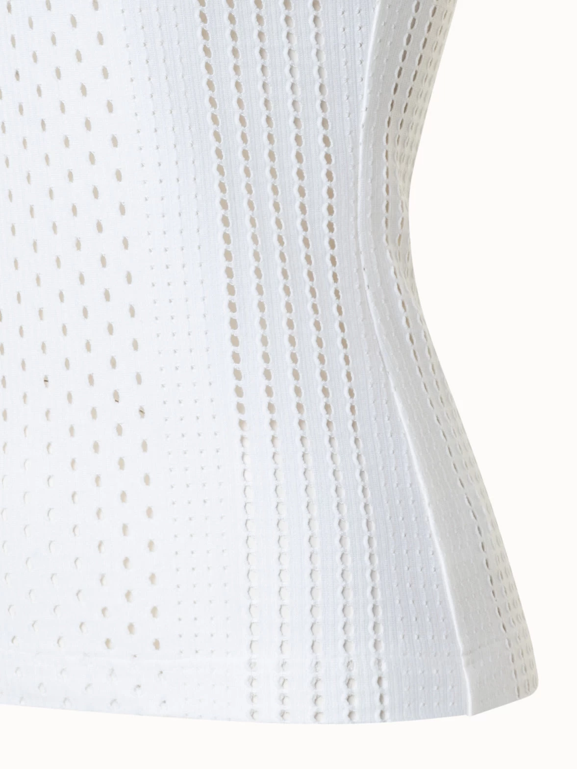 Perforated Stretch Jersey Top - Image 4