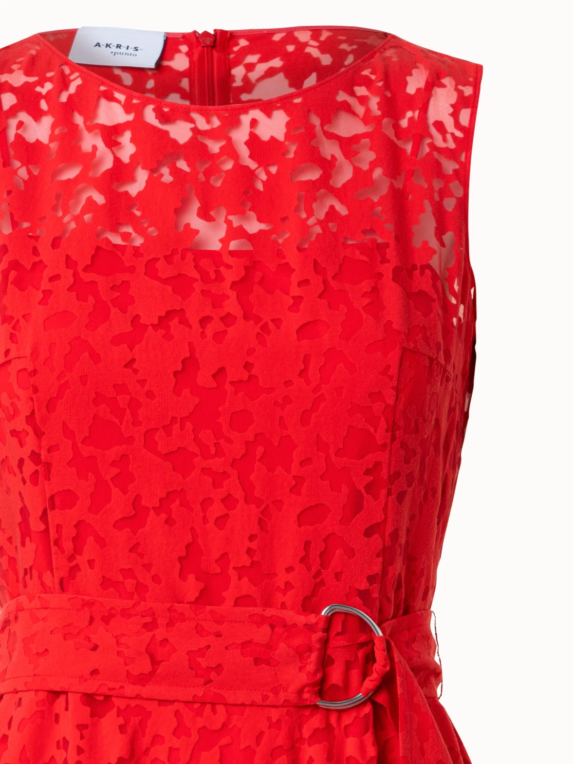 Semitransparent Kaleidoscope Organzino Dress - Image 3