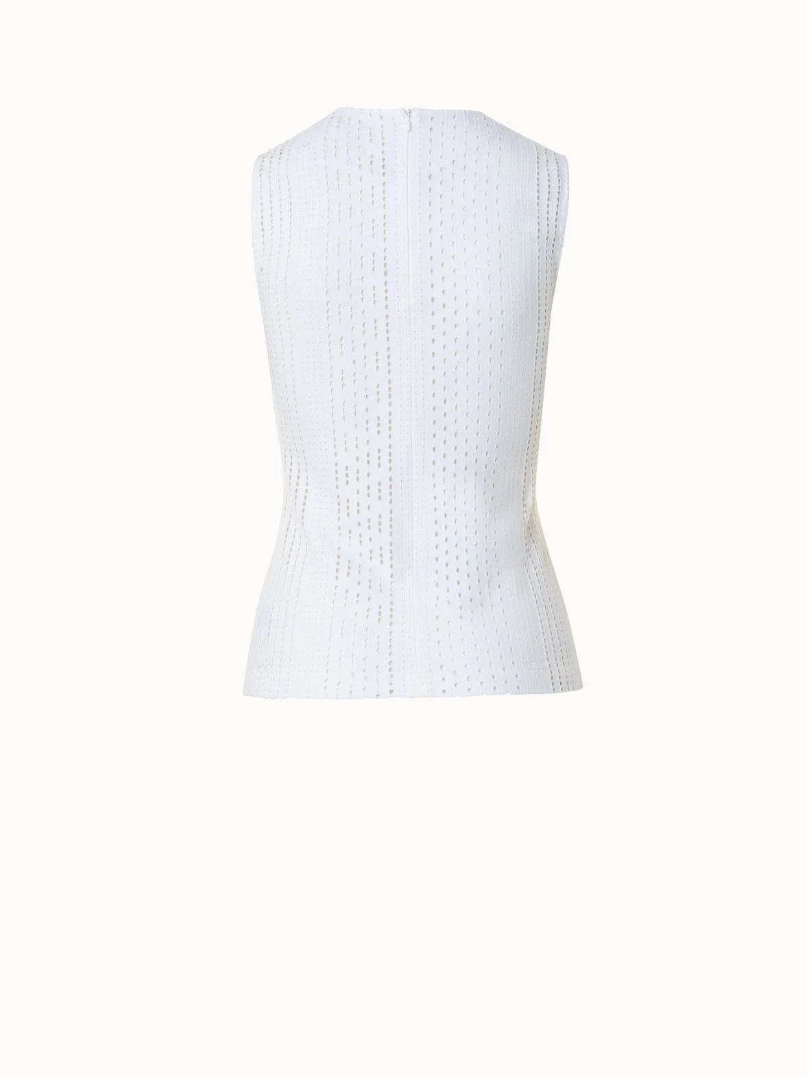 Perforated Stretch Jersey Top - Image 2