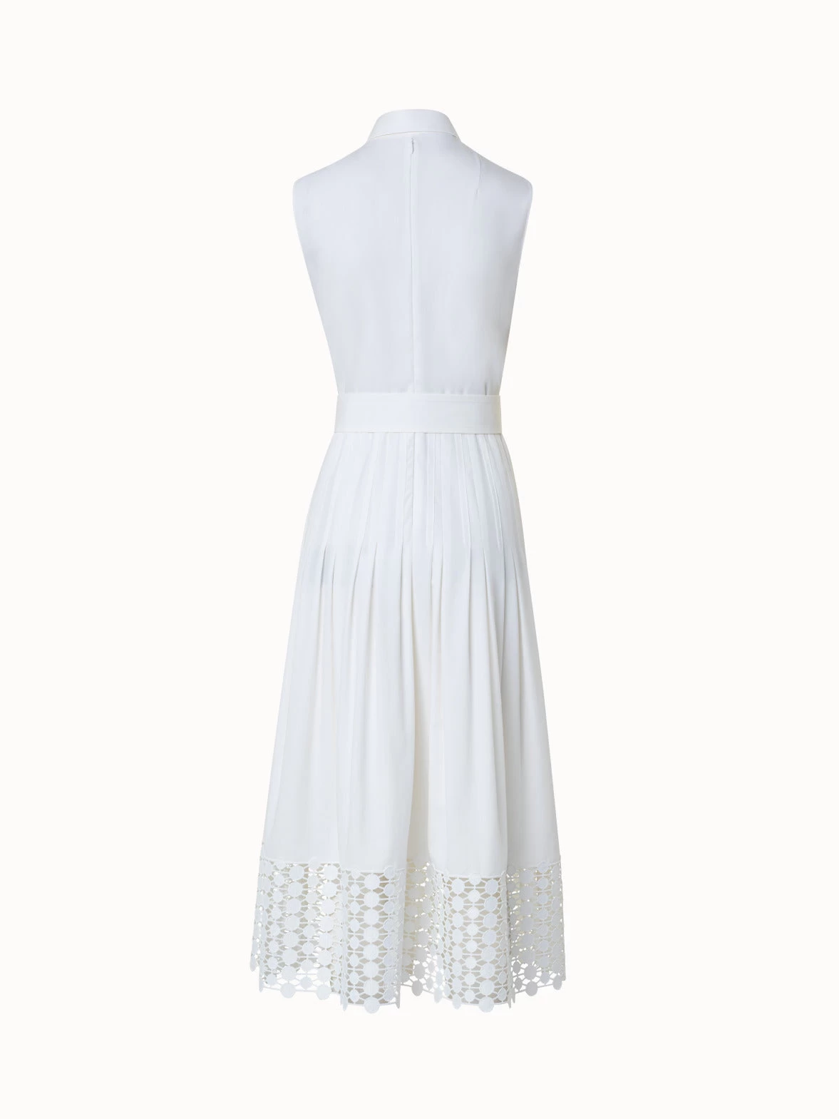 Cotton Poplin Dress With Kaleidoscope Dot Embroidery - Image 2
