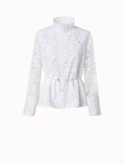 Semitransparent Kaleidoscope Organzino Jacket