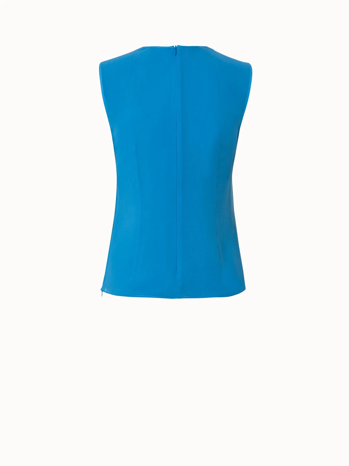 AKRIS Silk Georgette Pleated Blouse - Image 2