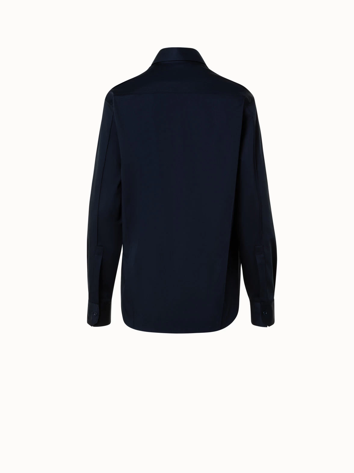 AKRIS Cotton-Gabardine Blouse - Image 2