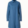 AKRIS Cotton Gabardine Shirt Dress