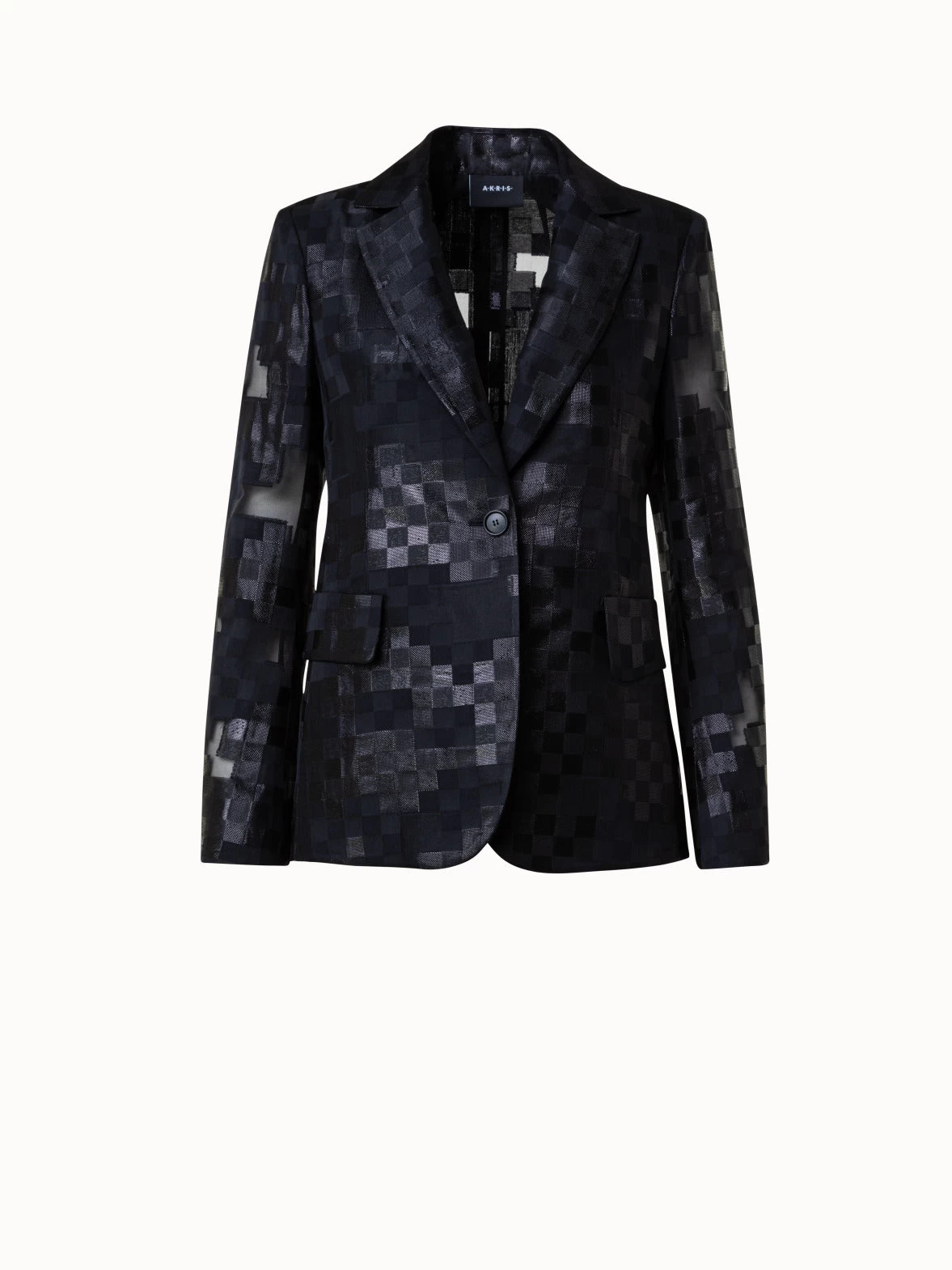 AKRIS Square Jacquard Jacket - Image 2