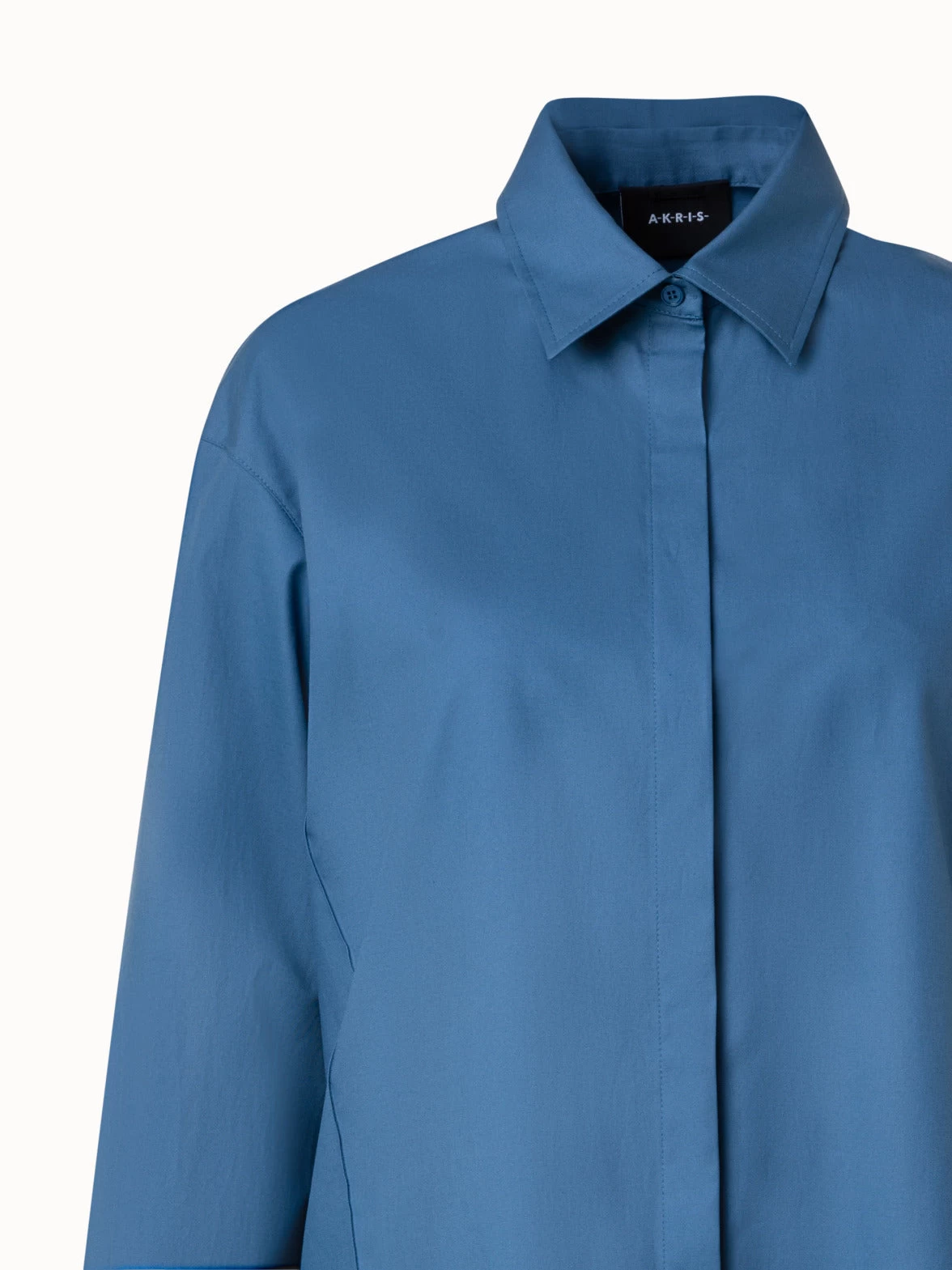 AKRIS Cotton Gabardine Shirt Dress - Image 4