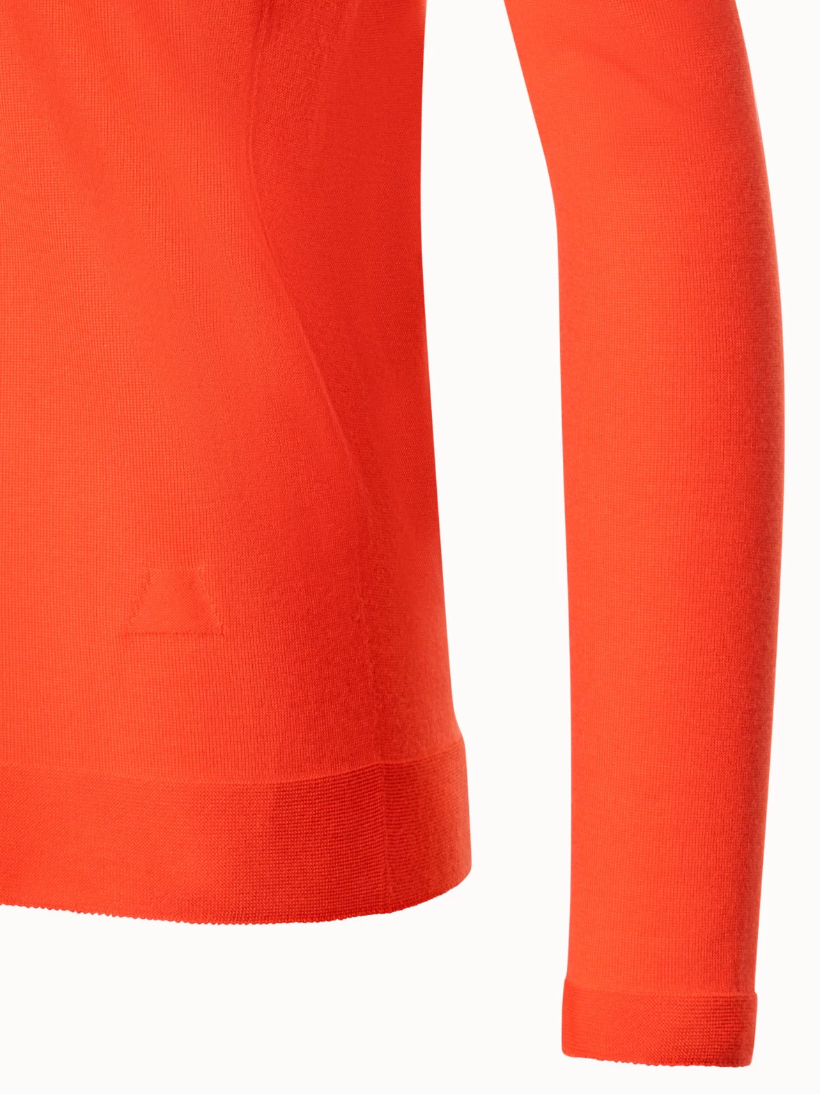 AKRIS Seamless Cashmere Silk Knit V-Neck Pullover - Image 4