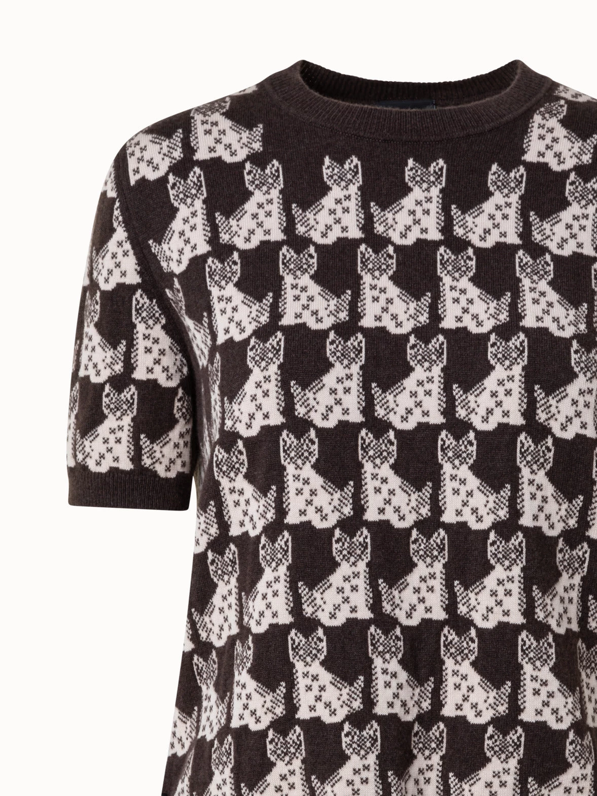 AKRIS Cashmere Cotton Emma Jacquard Knit Pullover - Image 3