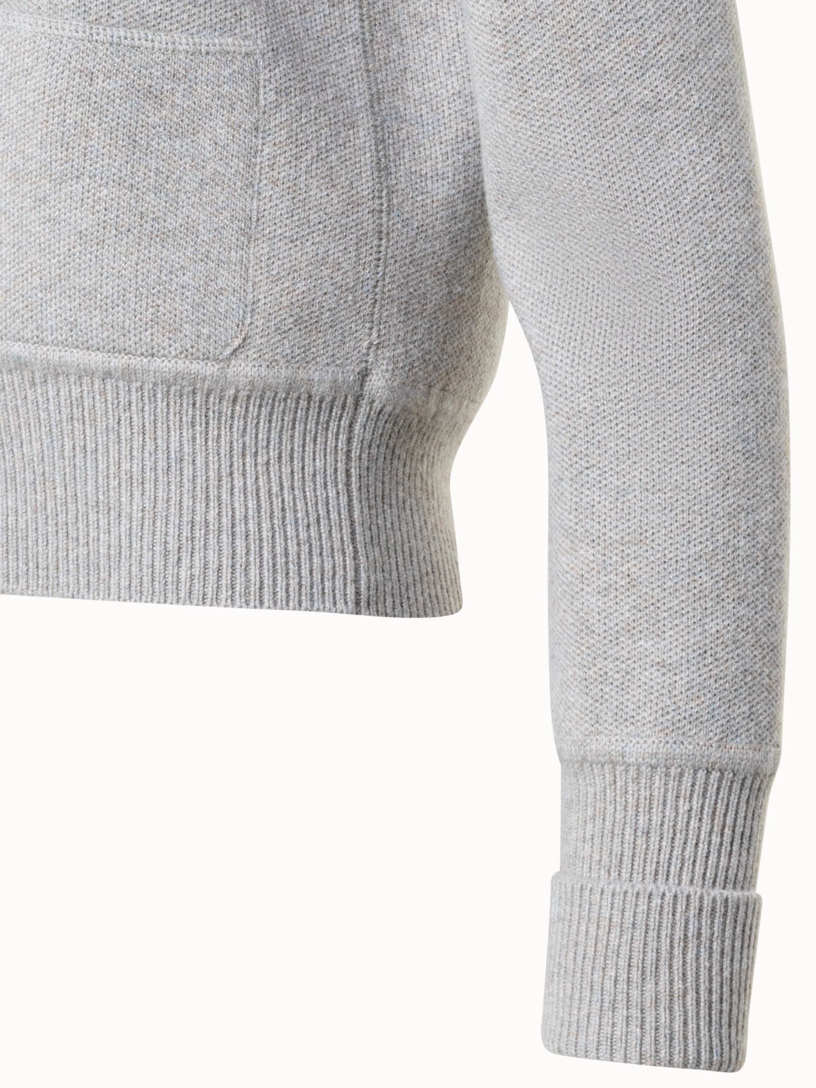 AKRIS Cashmere Piqué Knit Cardigan - Image 3