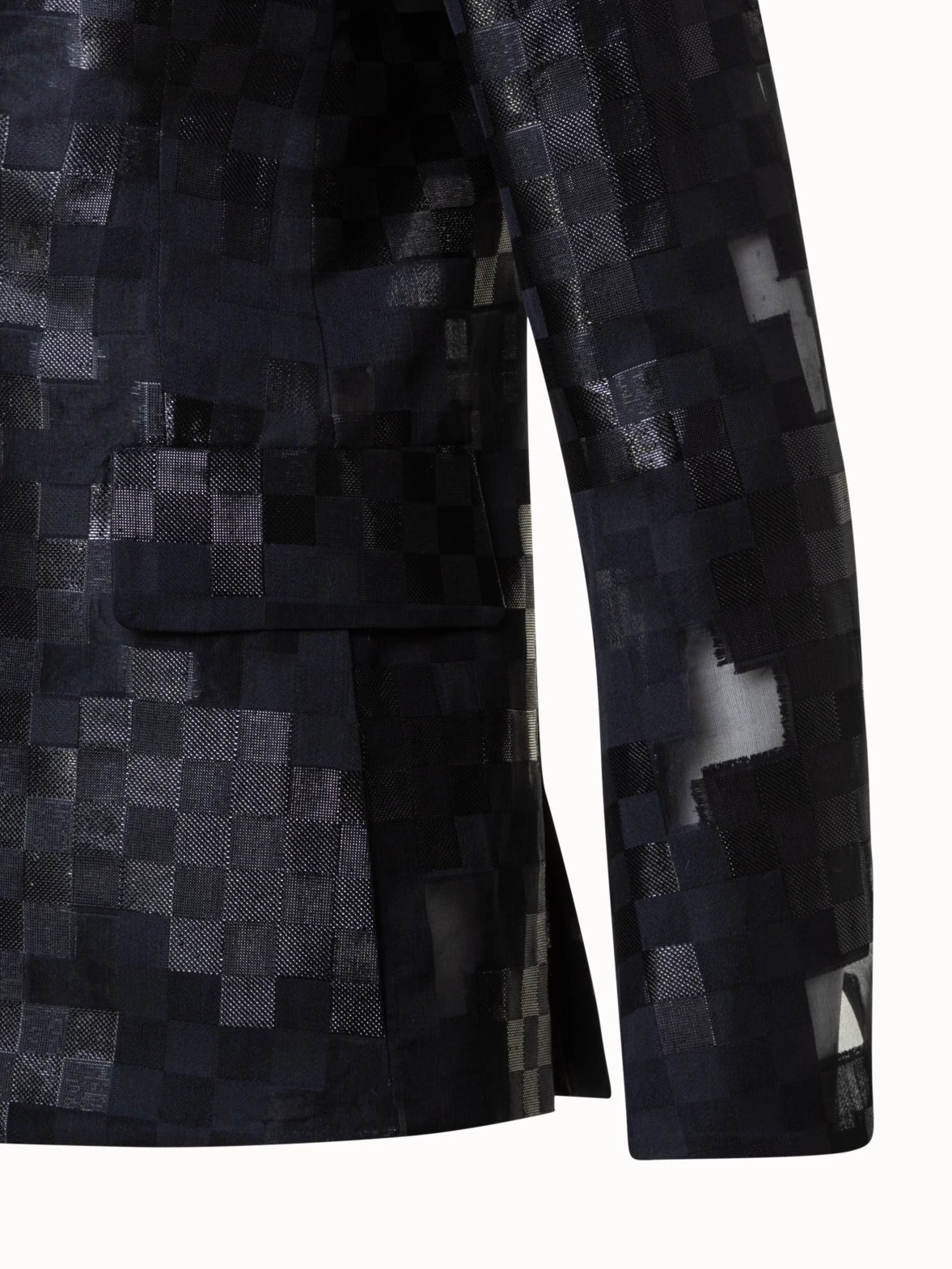 AKRIS Square Jacquard Jacket - Image 7