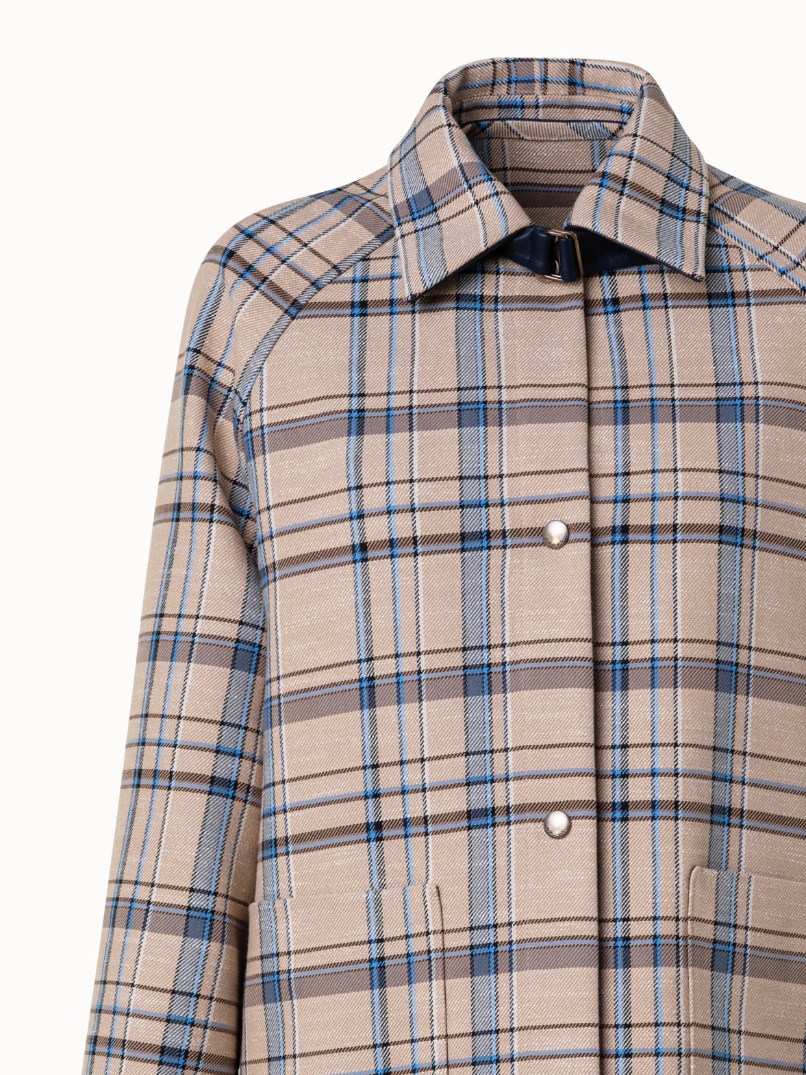 AKRIS Reversible Three-in-One Wool Double Weave Jacket - Image 7