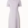 AKRIS Wool Double-Face Sheath Dress