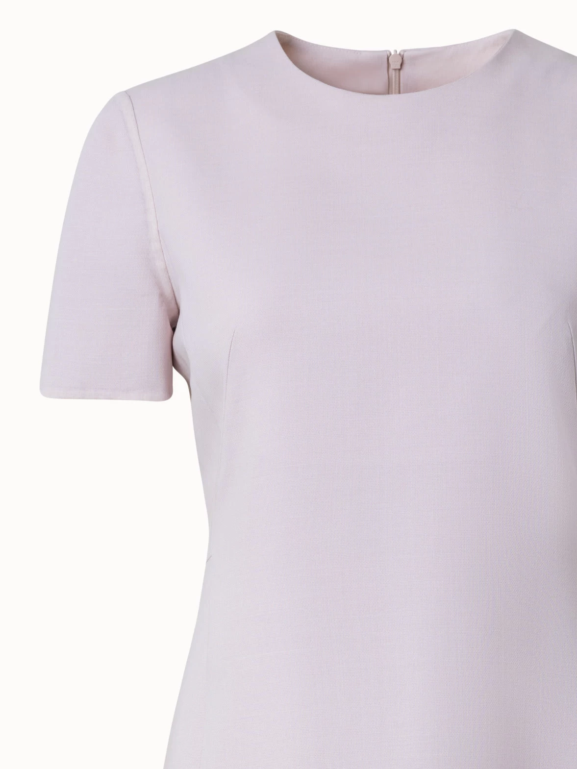 AKRIS Wool Double-Face Sheath Dress - Image 3