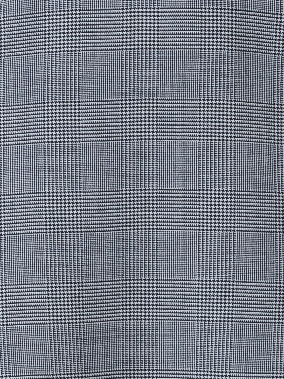 AKRIS Checked Wool Double-Face Midi Dress - Image 5