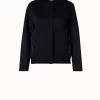 AKRIS Cashmere Double-Face Bomber Jacket