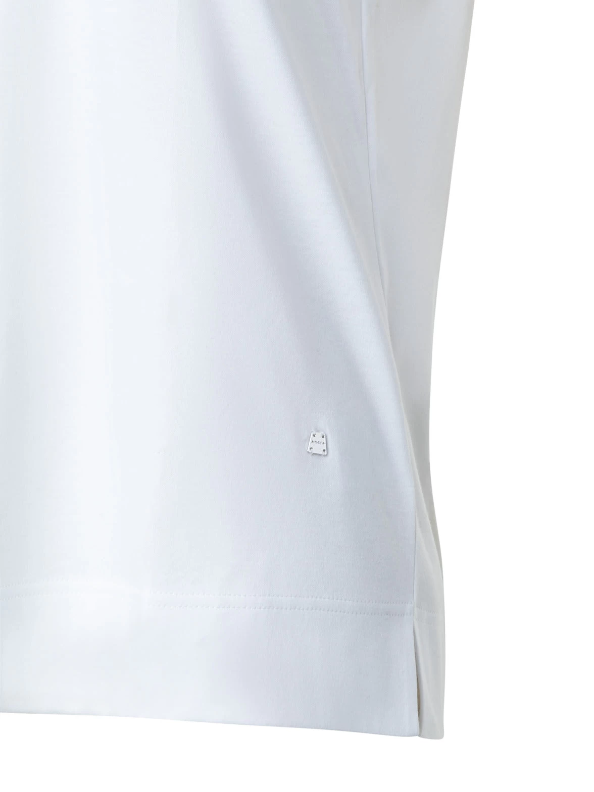 AKRIS T-Shirt With Tulle Heart Insert - Image 4