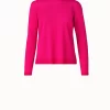 AKRIS Seamless Cashmere Silk Knit Pullover