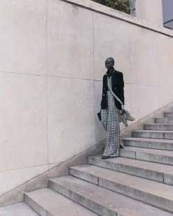 AKRIS Wool Double-Face Double-Breasted Jacket