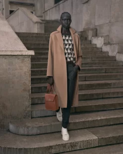 AKRIS Cashmere Double-Face Coat